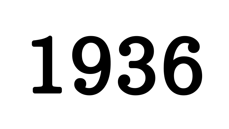 1936年
